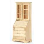 Tall Dolls House Bureau / Bookcase